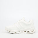 Urbanrt Bounce 3 Wax Sneaker - White footwear UBRT