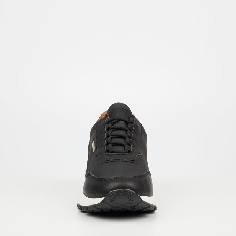 Urbanart Brave 3 Faux Nubuck / Faux Wax Sneaker - Black footwear UBRT   