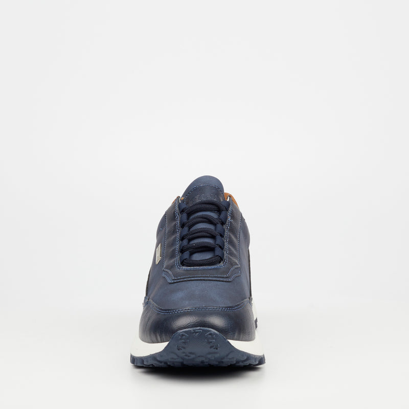 Urbanart Brave 3 Faux Nubuck / Faux Wax Sneaker - Navy footwear UBRT   