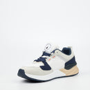 Urbanart Brazza 1 Faux Nubuck Sneaker - Navy footwear UBRT