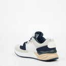 Urbanart Brazza 1 Faux Nubuck Sneaker - Navy footwear UBRT