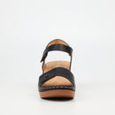 Butterfly Classics Brenda 1 Wedge - Black footwear Butterfly Classics