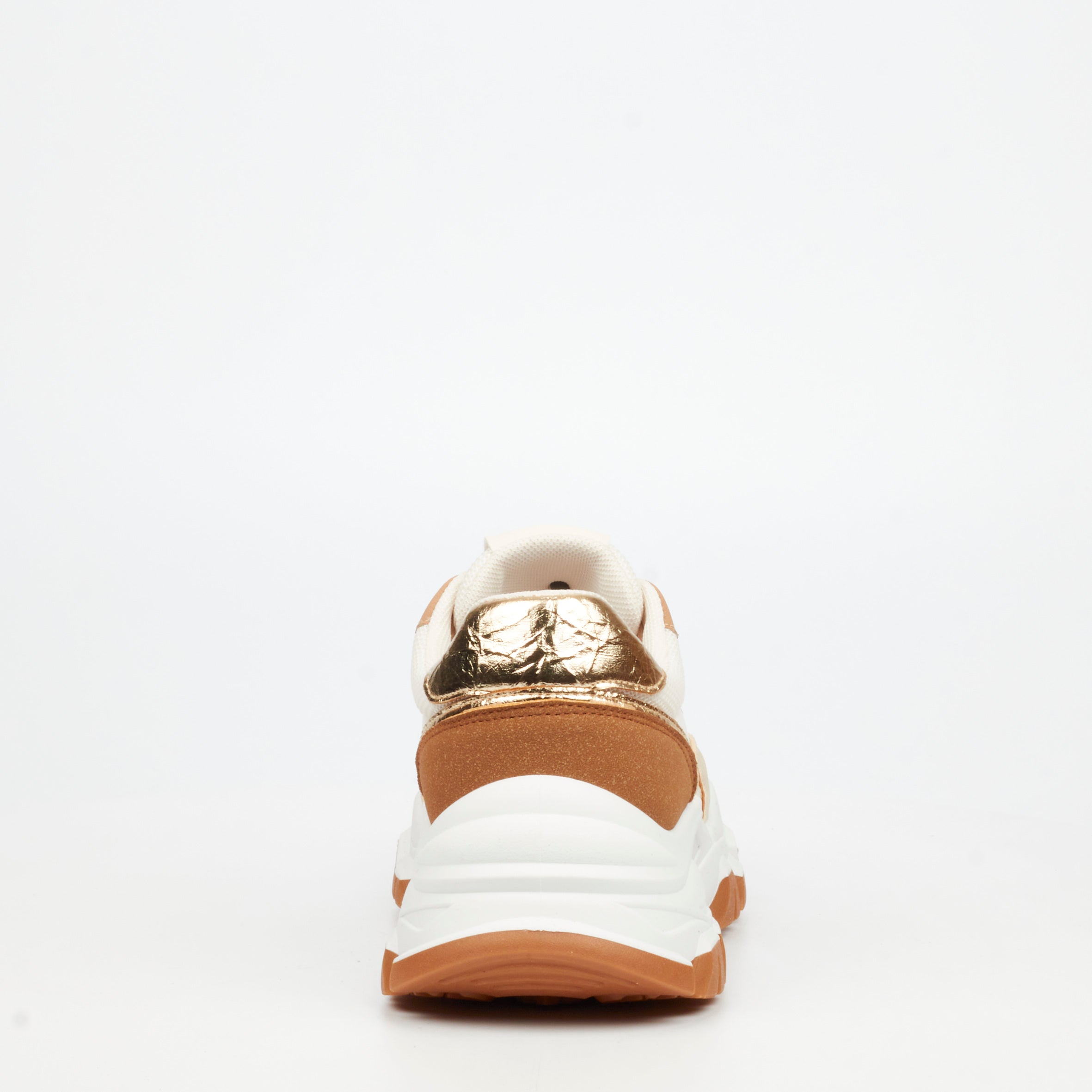 Urbanart Britney 2 Mesh / Faux Suede Sneaker - Beige(ladies) footwear UBRT