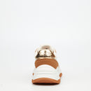 Urbanart Britney 2 Mesh /  Faux Suede Sneaker -  Beige(ladies)