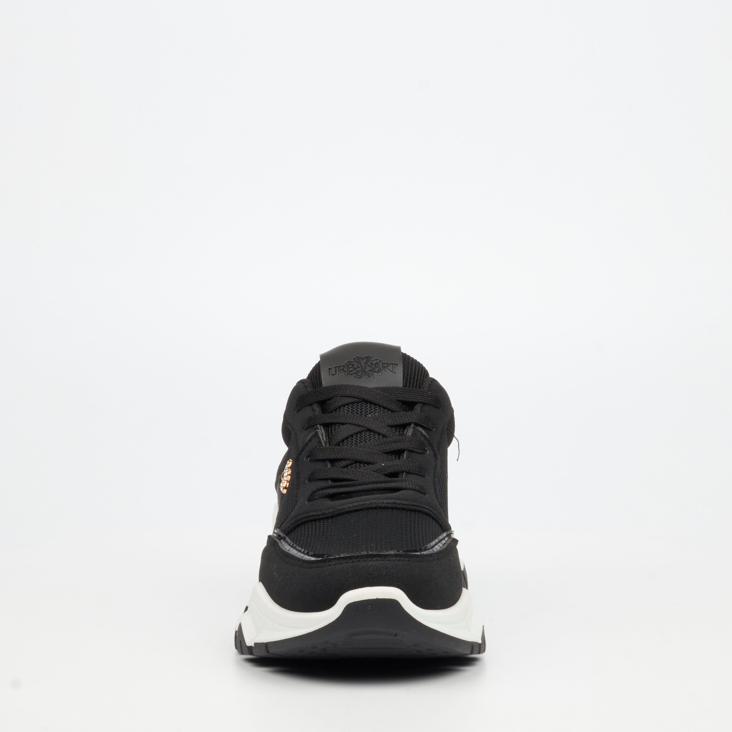 Urbanart Britney 2 Mesh / Faux Suede Snealer - Black(ladies) footwear UBRT
