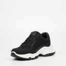 Urbanart Britney 2 Mesh /  Faux Suede Snealer -  Black(ladies)