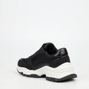 Urbanart Britney 2 Mesh /  Faux Suede Snealer -  Black(ladies)