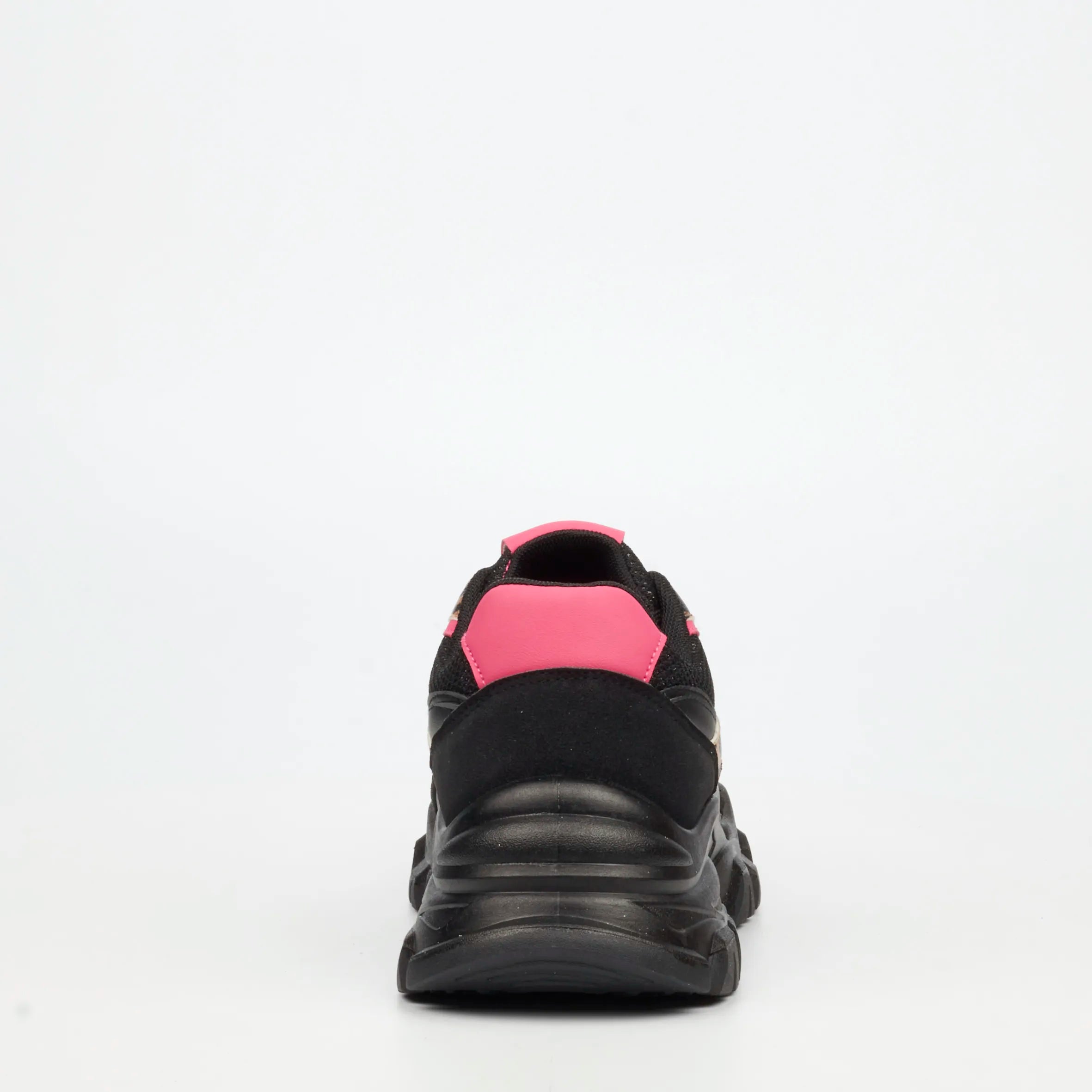 Urbanart Britney 6 Faux Nubuck / Knit Sneaker - Black (Ladies)