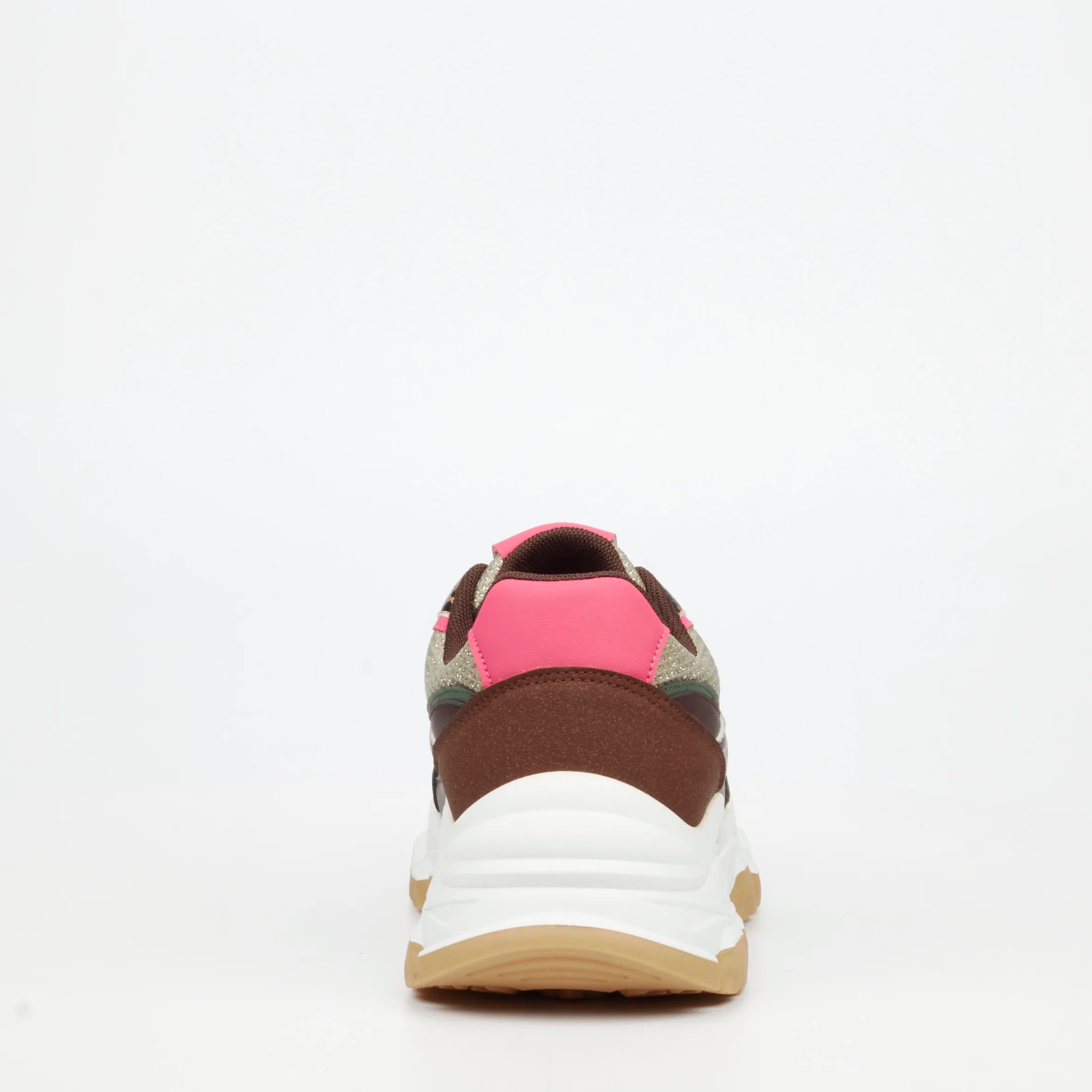 Urbanart Britney 6 Faux Nubuck / Knit Sneaker - Olive (Ladies)