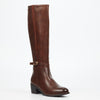 Miss Black Brook 2 High Boot - Chocolate footwear Miss Black