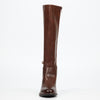 Miss Black Brook 2 High Boot - Chocolate footwear Miss Black