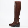 Miss Black Brook 2 High Boot - Chocolate footwear Miss Black