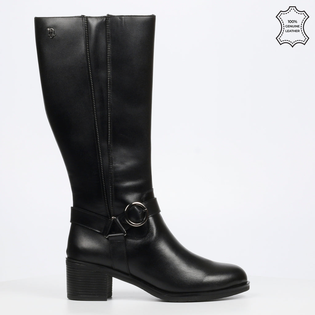 Nicci Tyler Bruna 1 High Boot - Black footwear Nicci Tyler