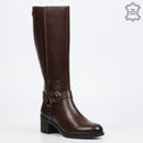 Nicci Tyler Bruna 1 High Boot - Chocolate