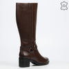 Nicci Tyler Bruna 1 High Boot - Chocolate footwear Nicci Tyler