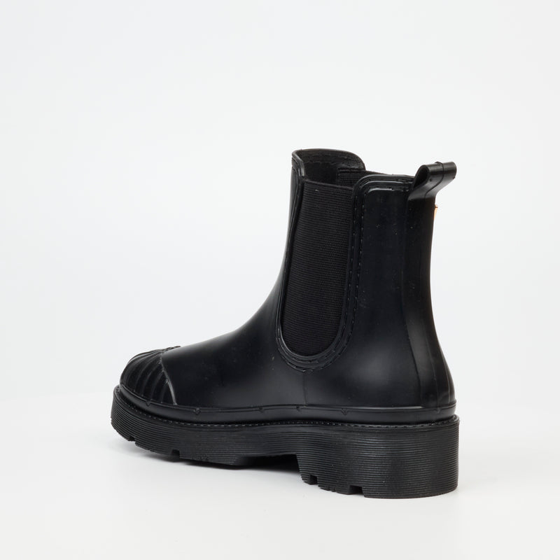 Viabeach Bumper 1 Nylon Ankle Boot - Black footwear Viabeach