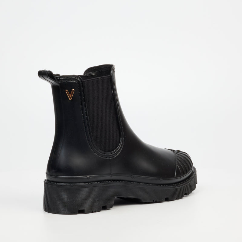 Viabeach Bumper 1 Nylon Ankle Boot - Black footwear Viabeach