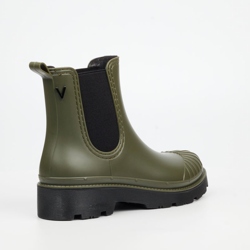 Viabeach Bumper 1 Nylon Ankle Boot - Khaki footwear Viabeach