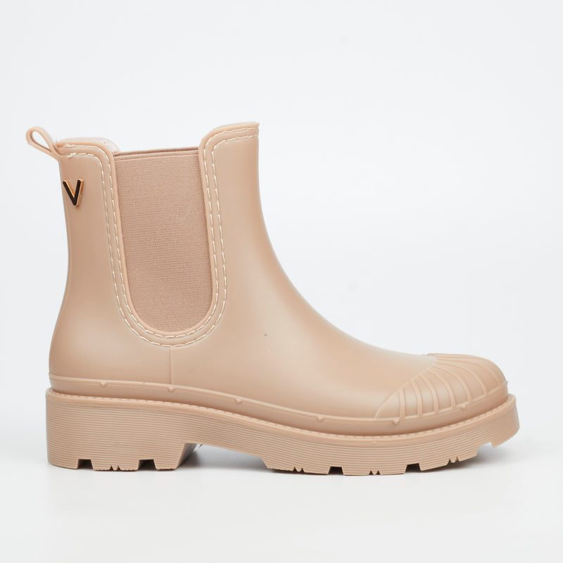 Viabeach Bumper 1 Nylon Ankle Boot - Taupe footwear Viabeach