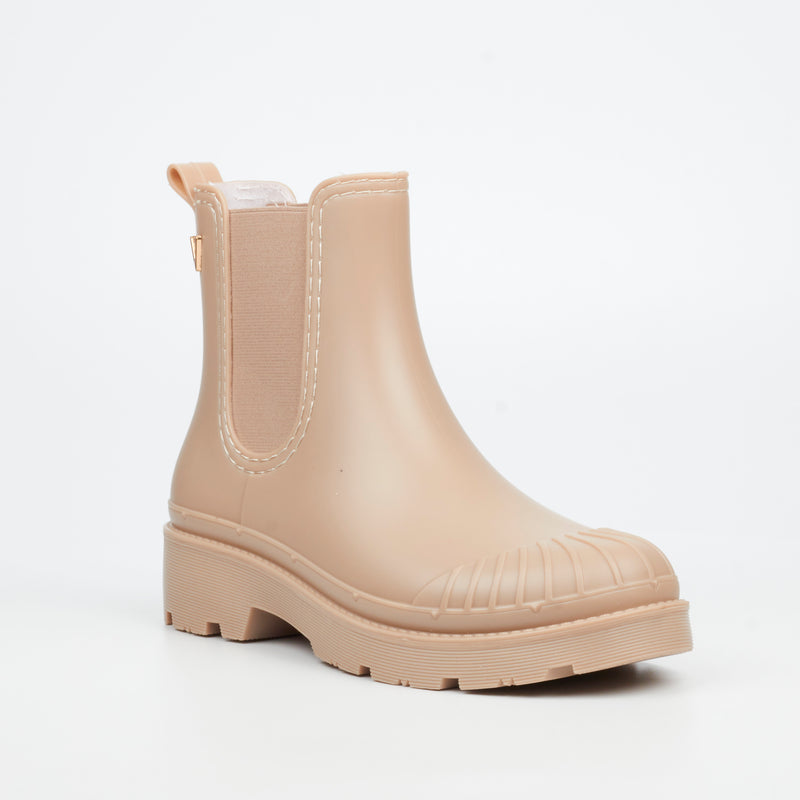 Viabeach Bumper 1 Nylon Ankle Boot - Taupe footwear Viabeach