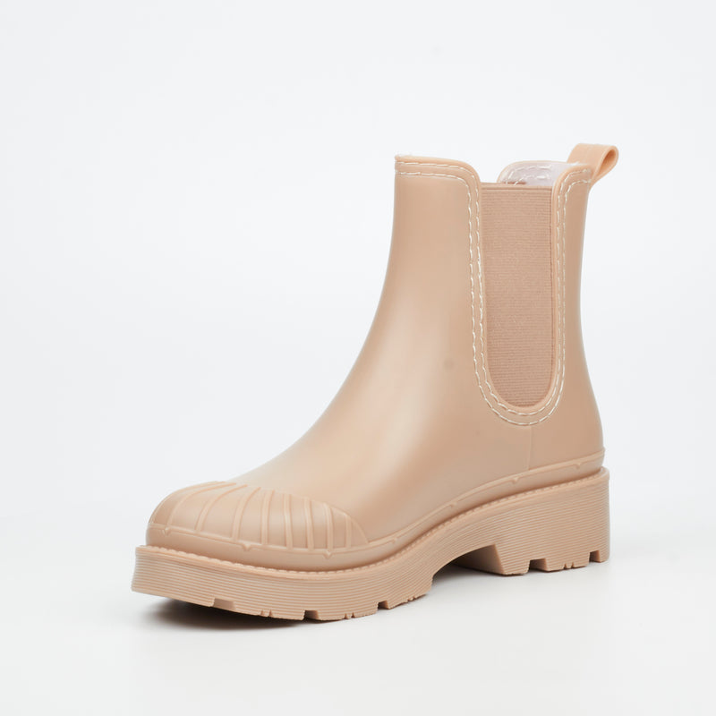 Viabeach Bumper 1 Nylon Ankle Boot - Taupe footwear Viabeach