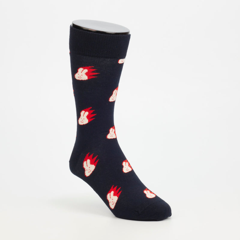 Happy Socks Bunny Sock - Navy accessories External   