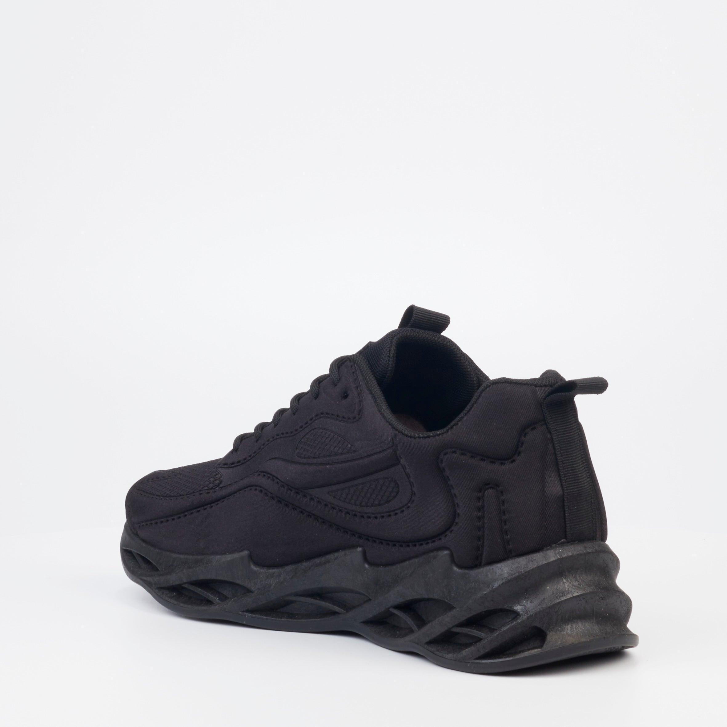UrbanArt Buzz 1 Mesh Sneaker - Black footwear UBRT