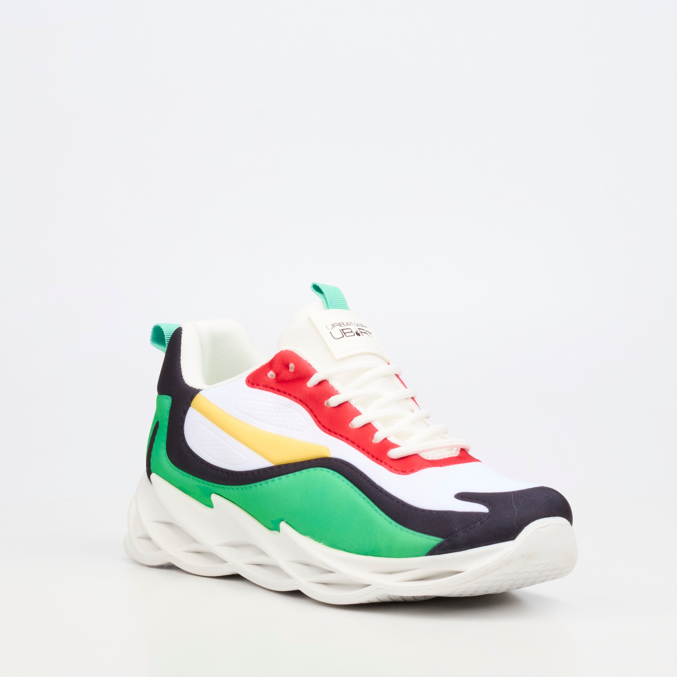 UrbanArt Buzz 1 Mesh Sneaker - Green footwear UBRT