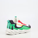 UrbanArt Buzz 1 Mesh Sneaker - Green footwear UBRT
