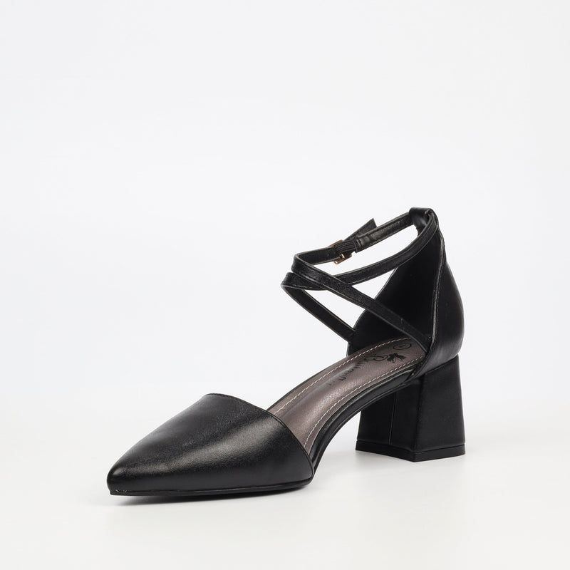 Butterfly Feet Caley 1 Heel - Black footwear Butterfly Feet   