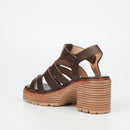 Butterfly Feet Cambria 1 Heel - Chocolate footwear Butterfly Feet
