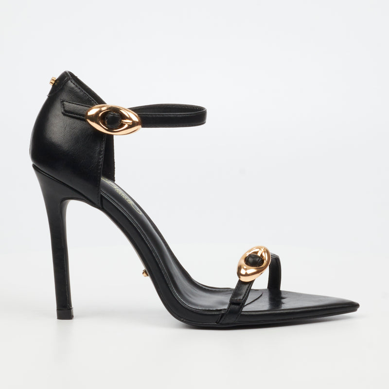 MIss Black Camisol 1 Heel - Black footwear Miss Black