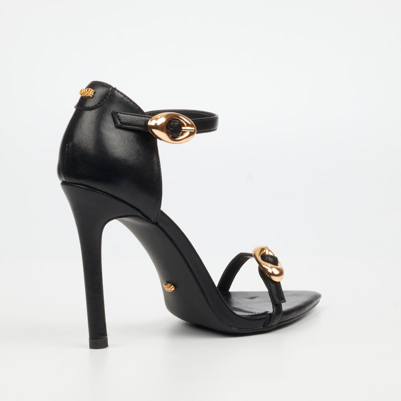 MIss Black Camisol 1 Heel - Black footwear Miss Black