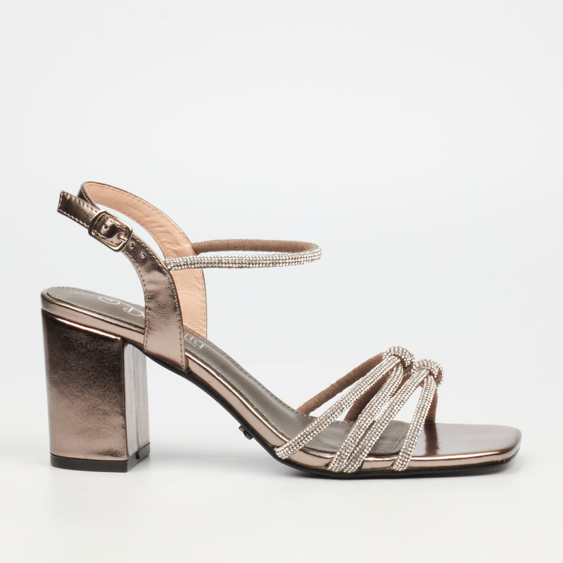 Butterfly Feet Candi 1 Heel - Pewter footwear Butterfly Feet   