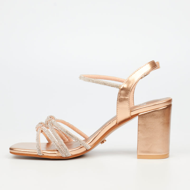 Butterfly Feet Candi 1 Heel - Rose Gold footwear Butterfly Feet