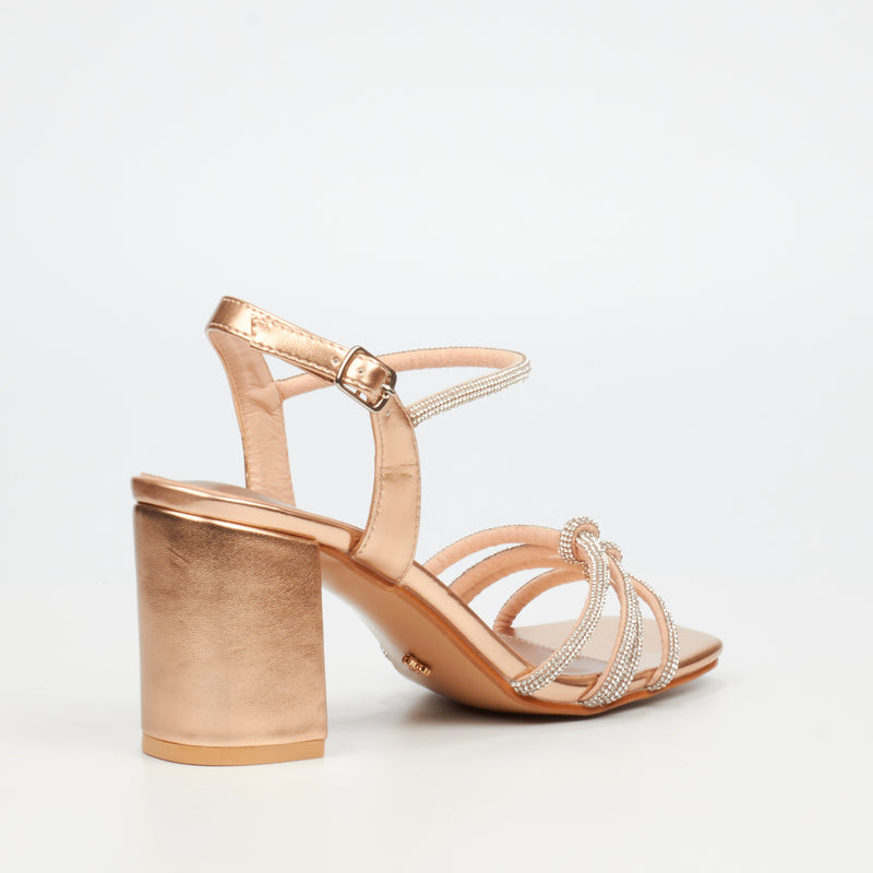 Butterfly Feet Candi 1 Heel - Rose Gold footwear Butterfly Feet