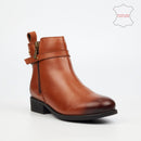 NIcci Tyler Carey 1 Genuine Leather Ankle Boot - Tan footwear Nicci Tyler