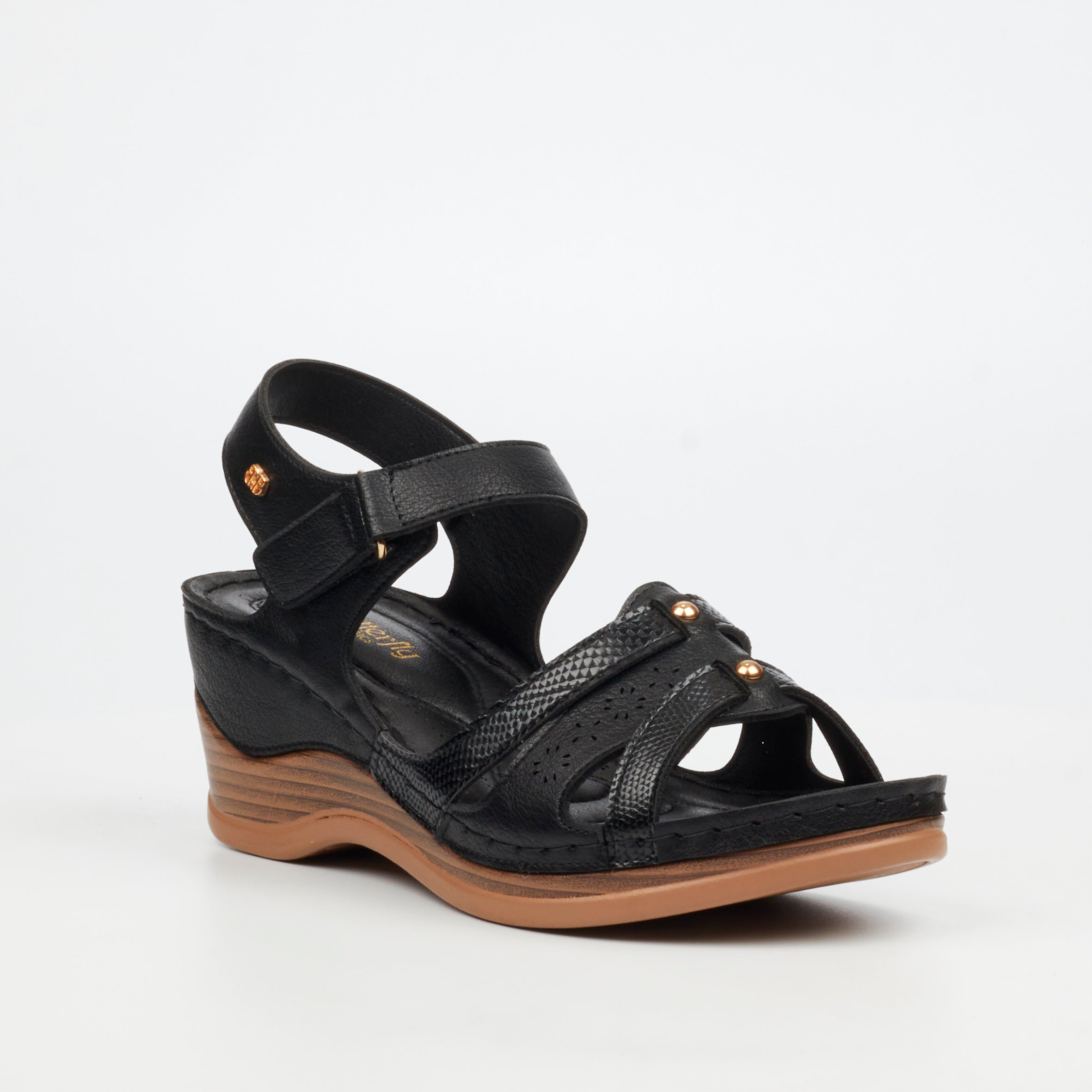 Butterfly Classics Carmine 3 Wedge - Black footwear Butterfly Classics