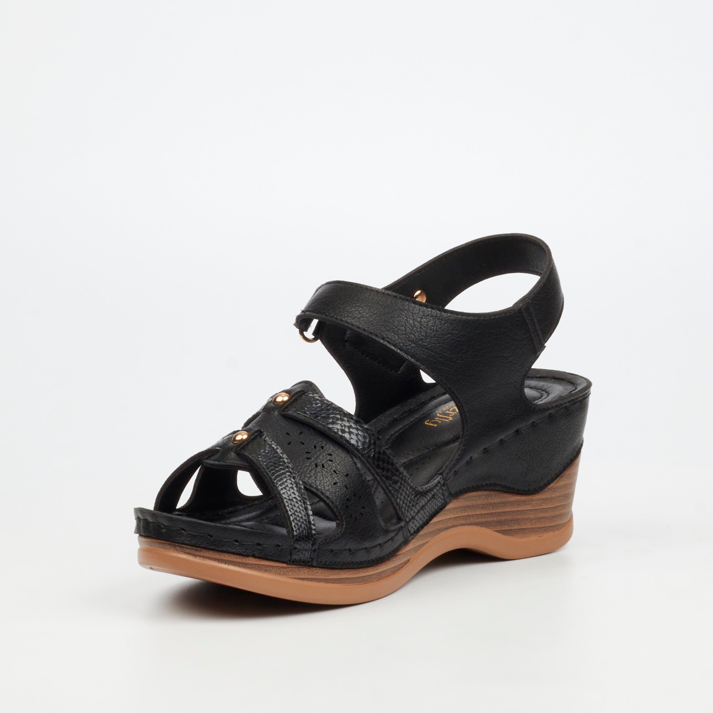 Butterfly Classics Carmine 3 Wedge - Black footwear Butterfly Classics