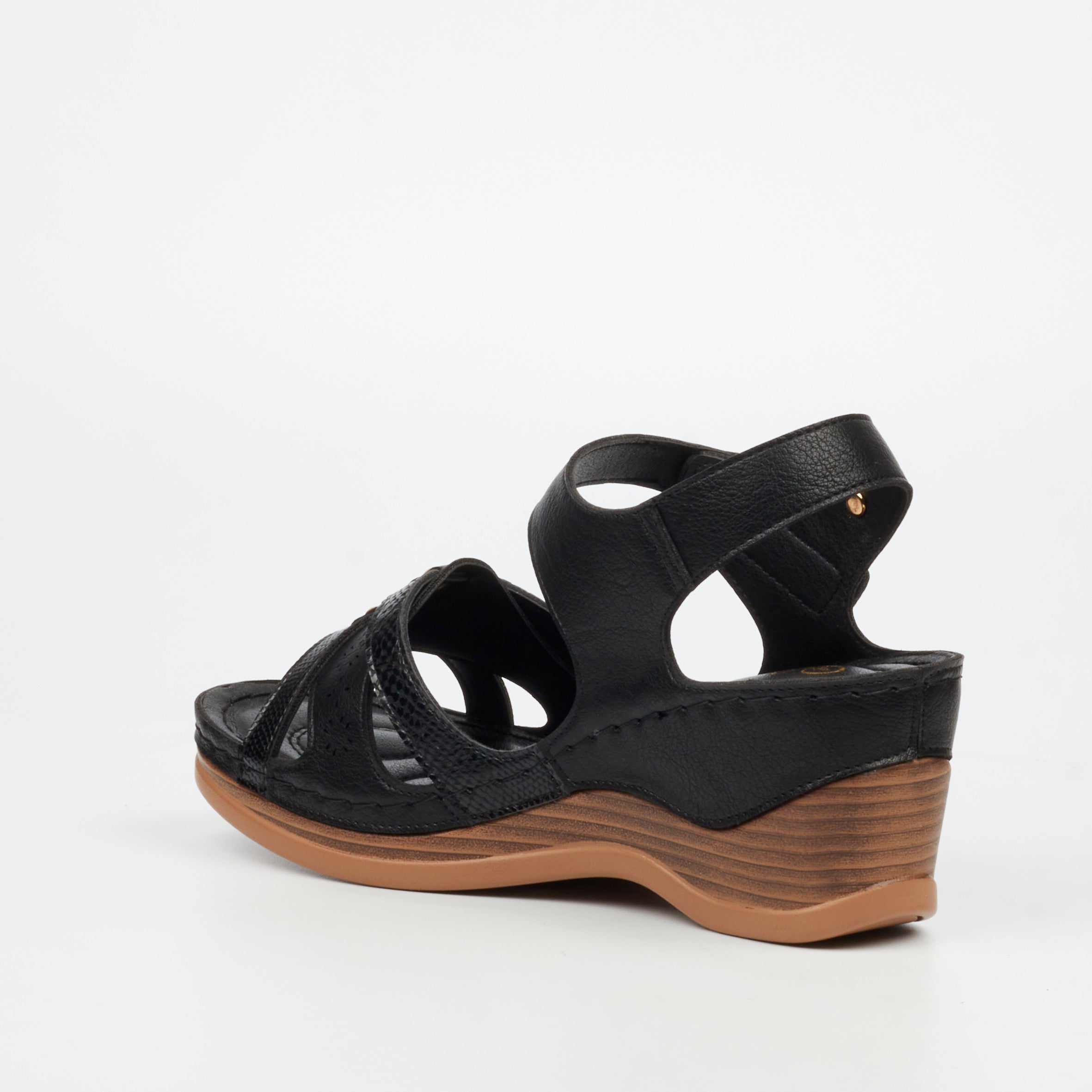 Butterfly Classics Carmine 3 Wedge - Black footwear Butterfly Classics