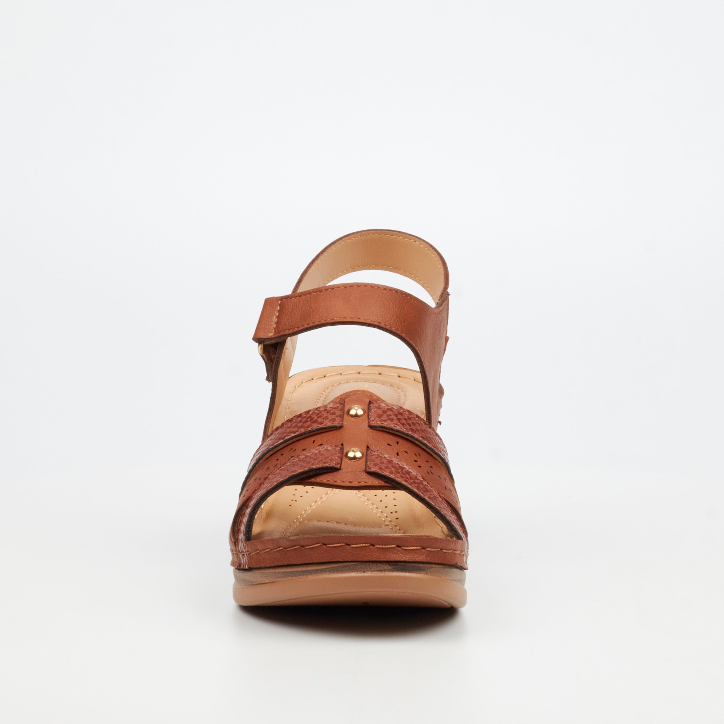 Butterfly Classics Carmine 3 Wedge - Tan footwear Butterfly Classics