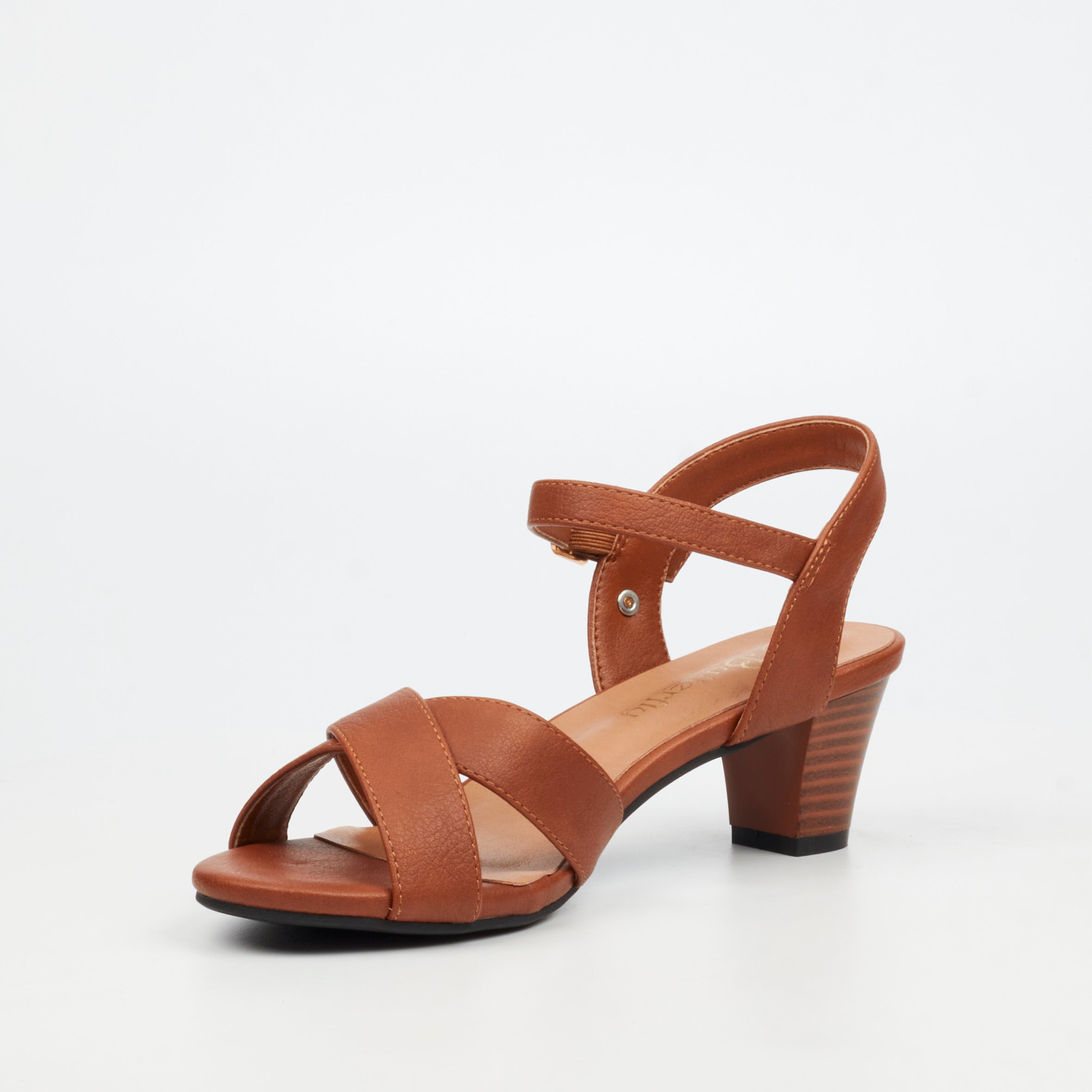 Butterfly Classics Carol 1 Heel - Tan