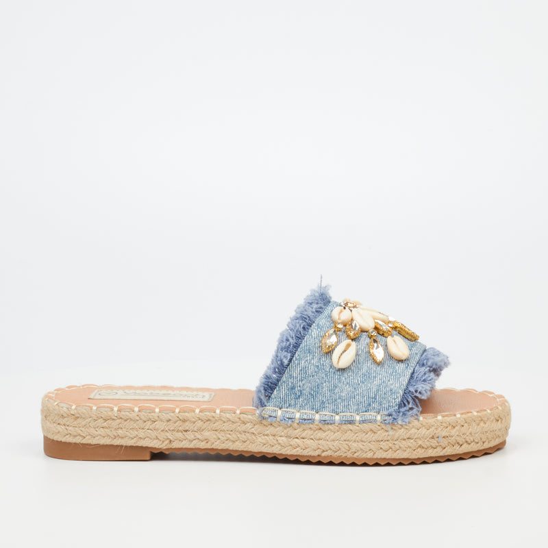 Viabeach Cassia 1 Sandal - Blue footwear Viabeach   