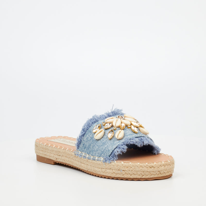 Viabeach Cassia 1 Sandal - Blue footwear Viabeach   