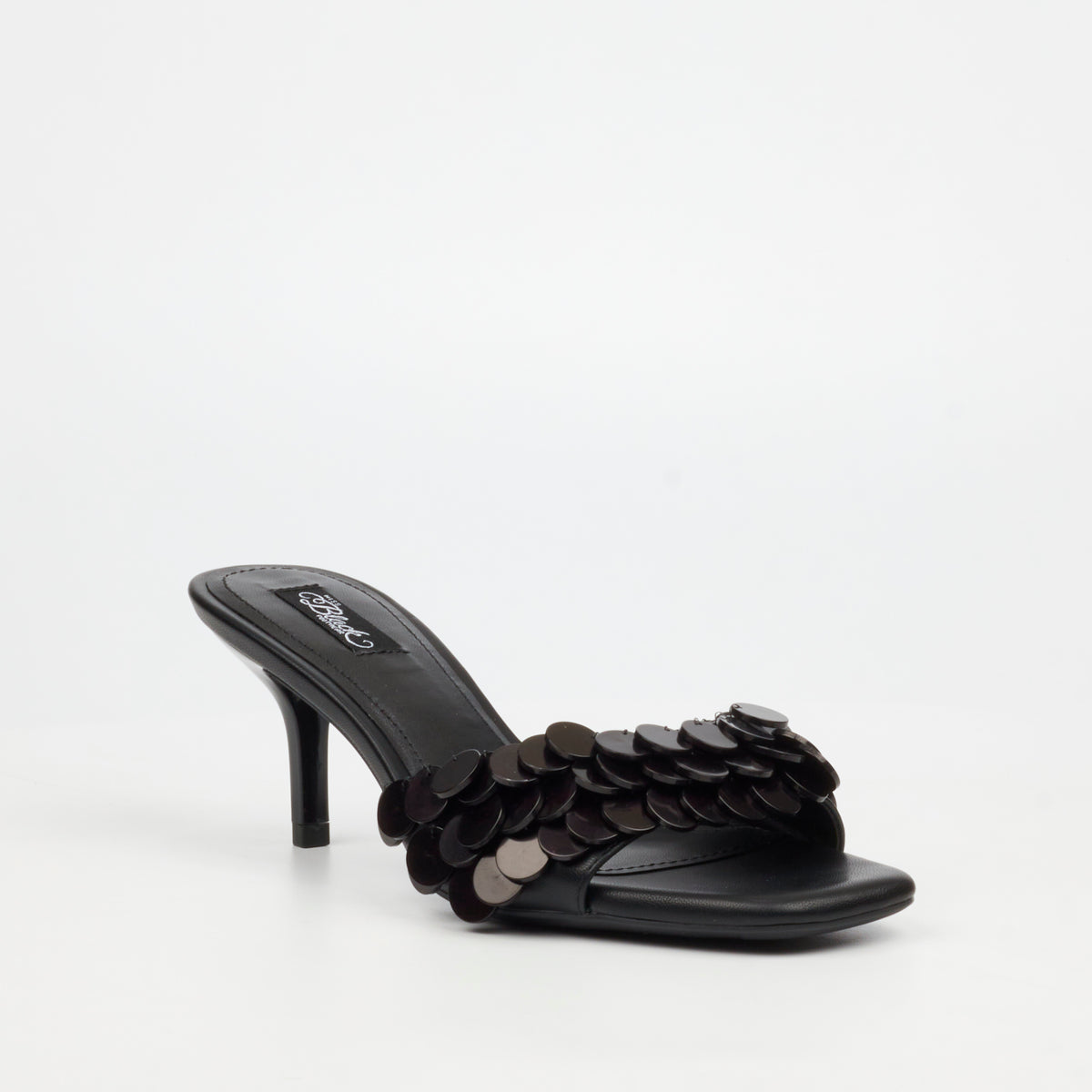 Miss Black Cassidy 1 Low Heels - Black footwear Miss Black
