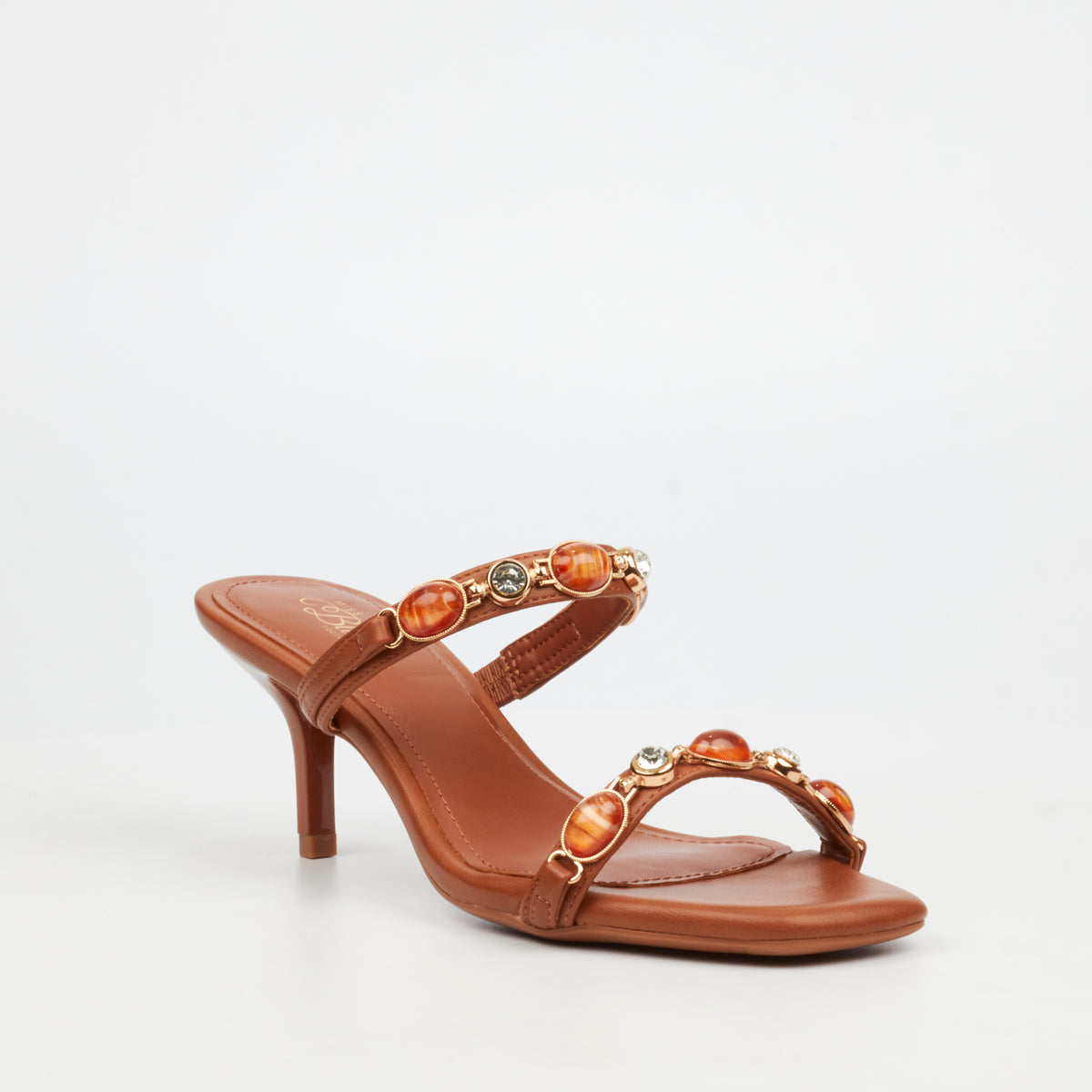 Miss Black Cassidy 2 Low Heel - Camel footwear Miss Black