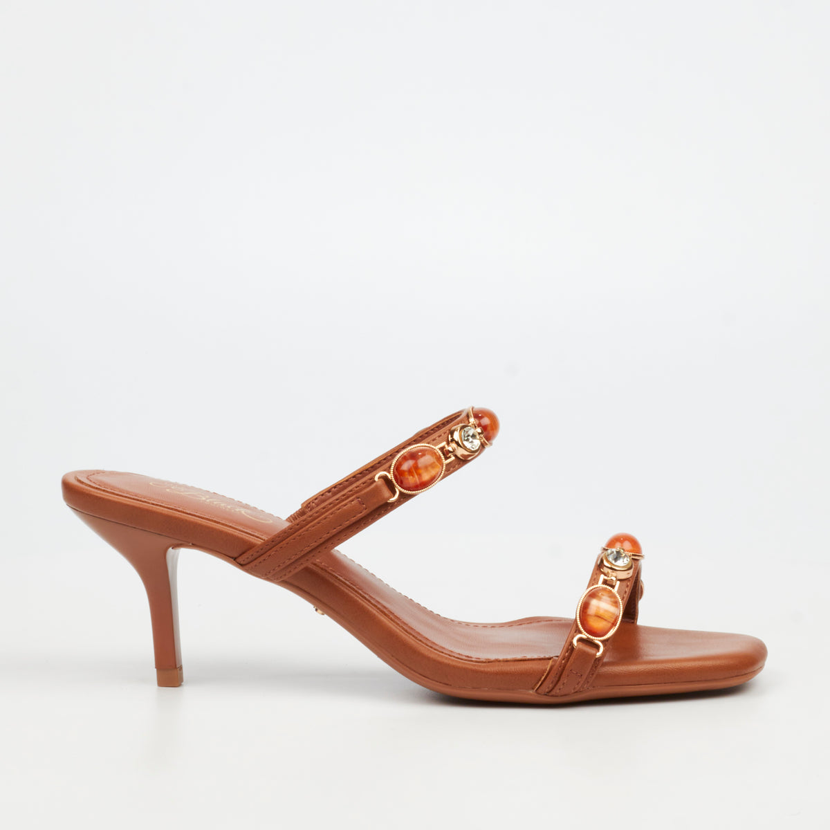 Miss Black Cassidy 2 Low Heel - Camel footwear Miss Black