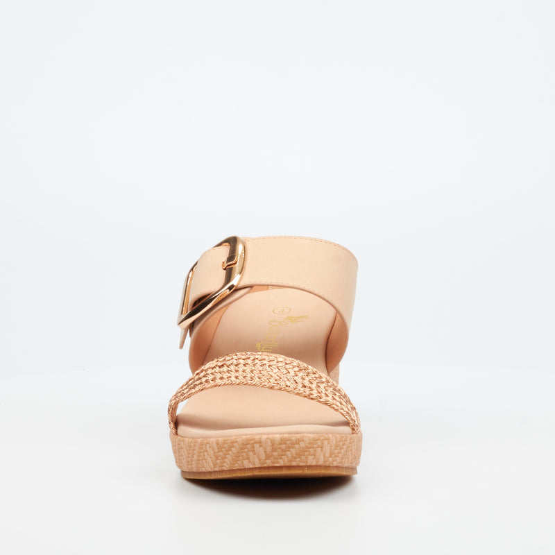 Butterfly Feet Cathy 1 Wedge - Rose Gold footwear Butterfly Feet