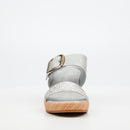 Butterfly Feet Cathy 1 Wedge - Silver footwear Butterfly Feet