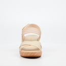Butterfly Feet Cathy 2 Wedge - Beige footwear Butterfly Feet